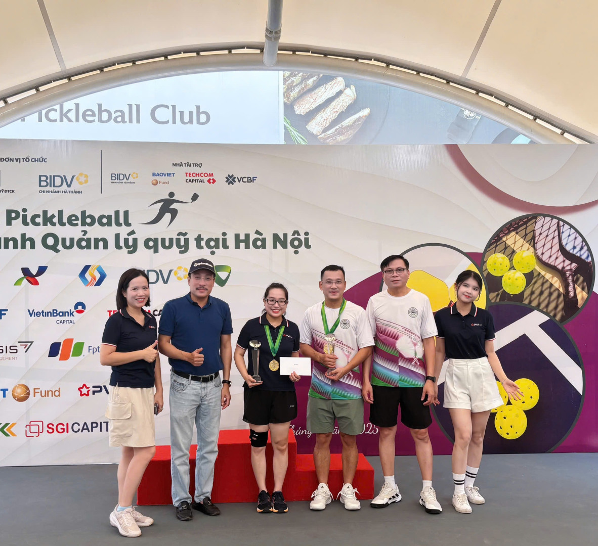 Giải Pickleball ngành Quản lý Quỹ 2025: PVI AM ghi dấu ấn thể thao với chiến thắng đầu tiên